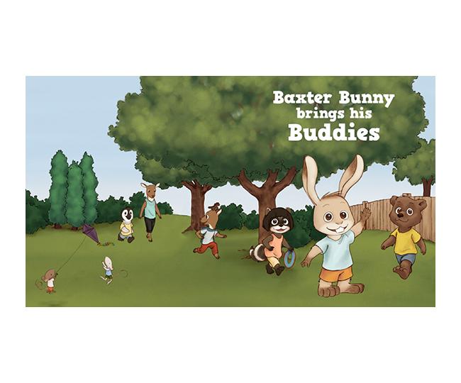 Baxter Bunny Brings his Buddies Video Read-Along Storybook