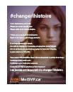 Image: Affiche - Aidez-Moi SVP #changerlhistoire manifeste